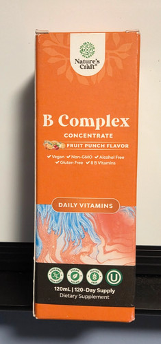 Vegan vitamin complex liquid - b,